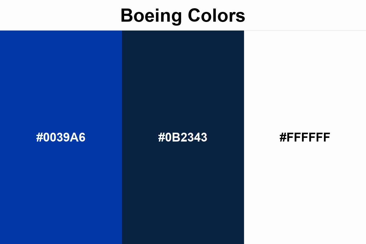 boeing colors