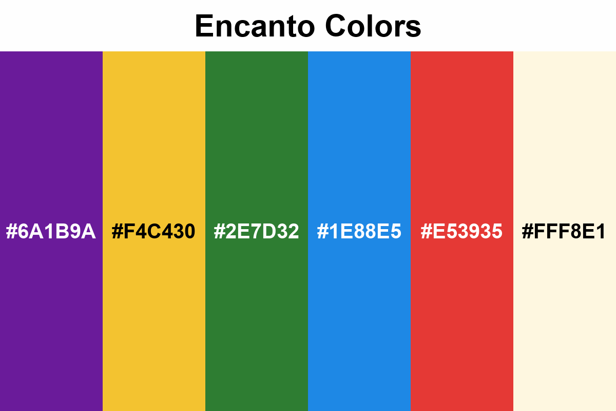 Encanto Colors