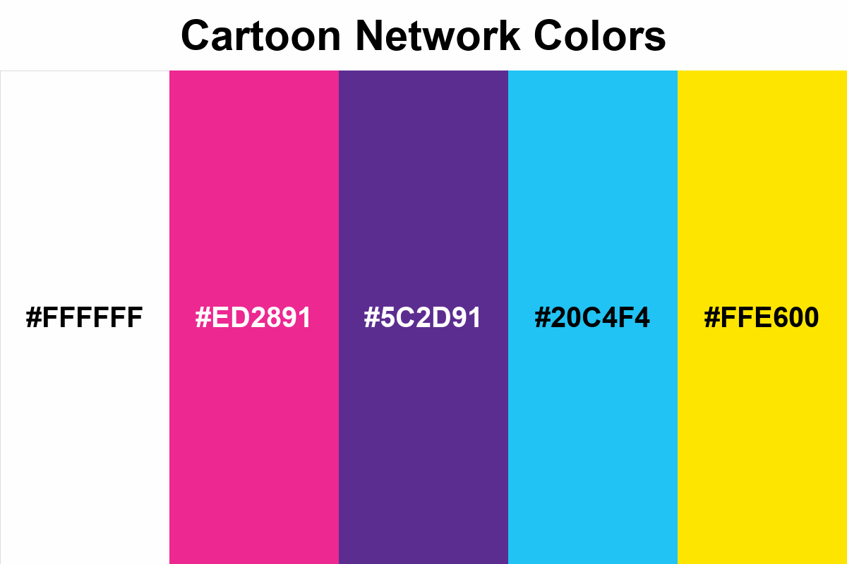 Cartoon Network Colors