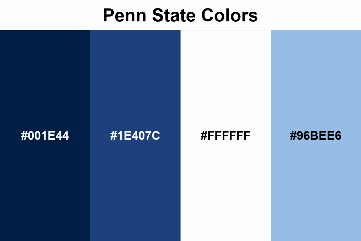 Penn State Colors