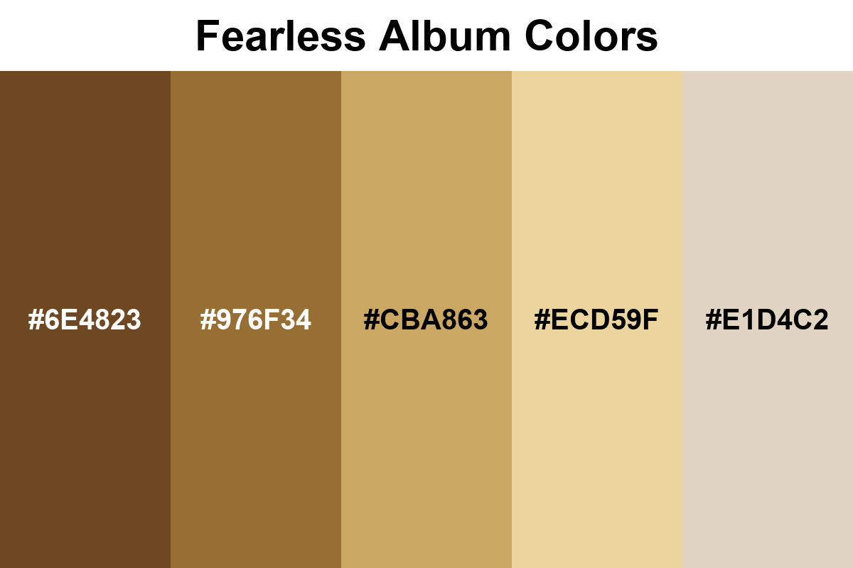 Fearless Albüm Colors