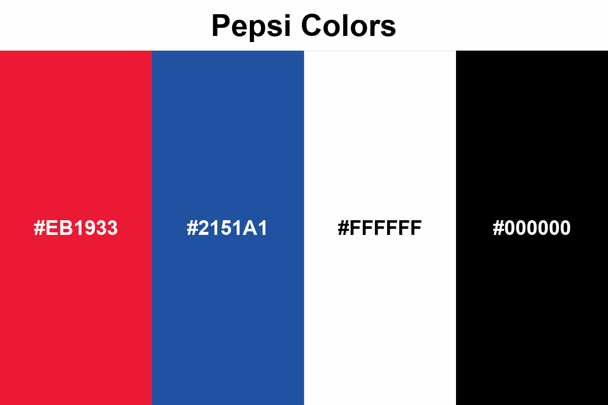 Pepsi Colors