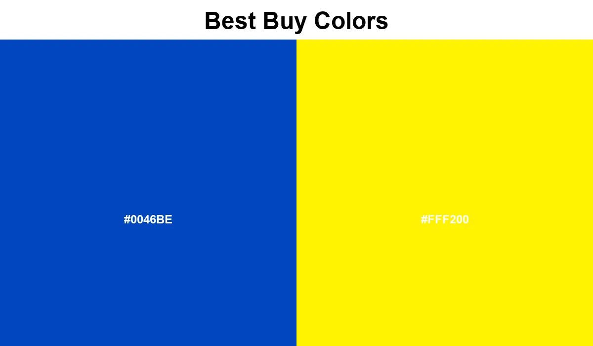 Best Buy Colors