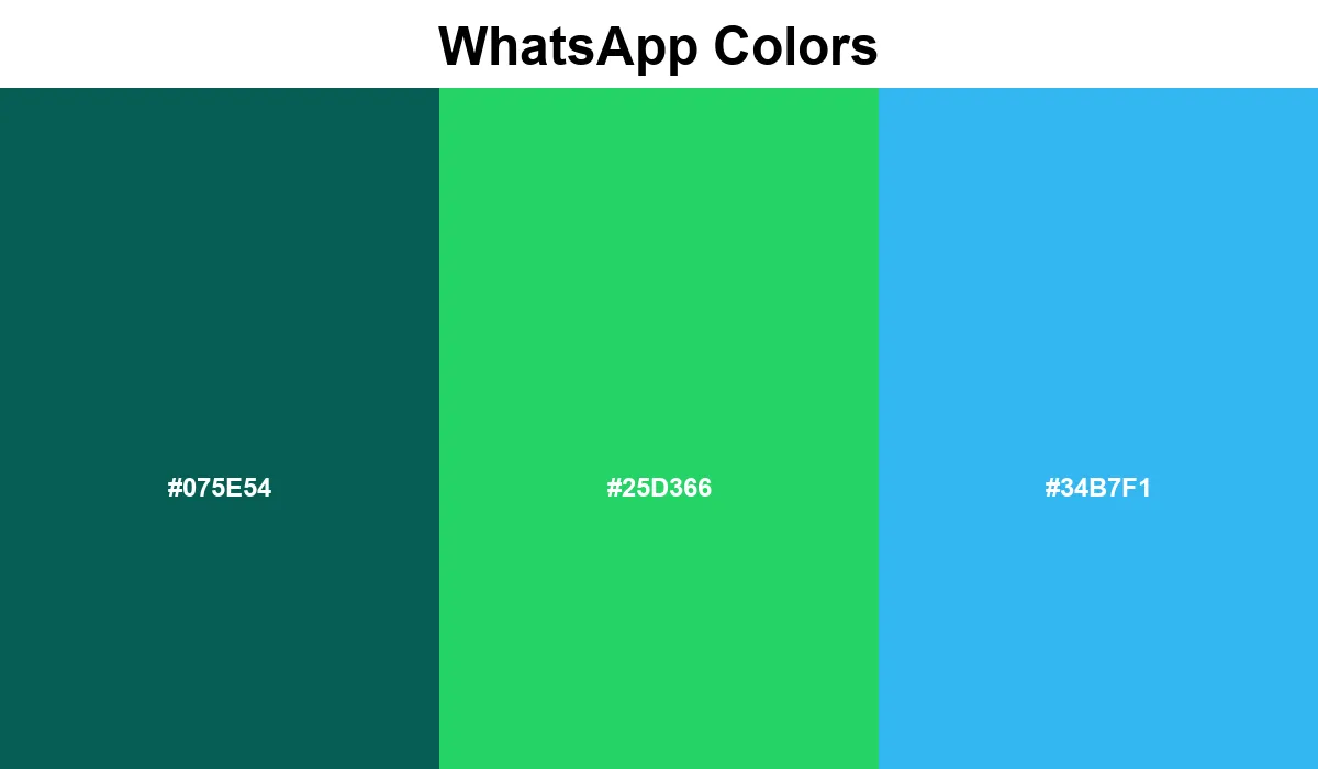 WhatsApp Colors