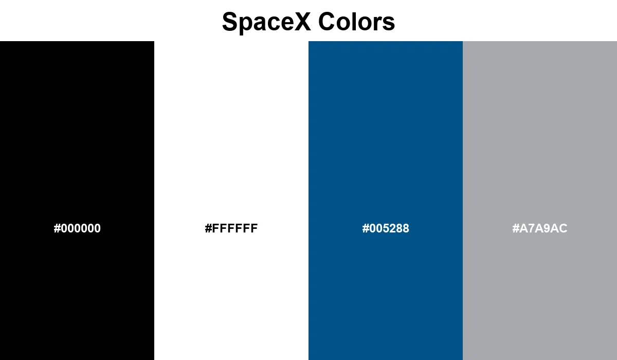 SpaceX Colors