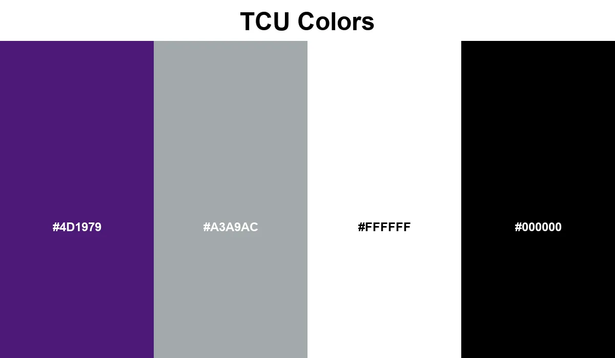 TCU Colors