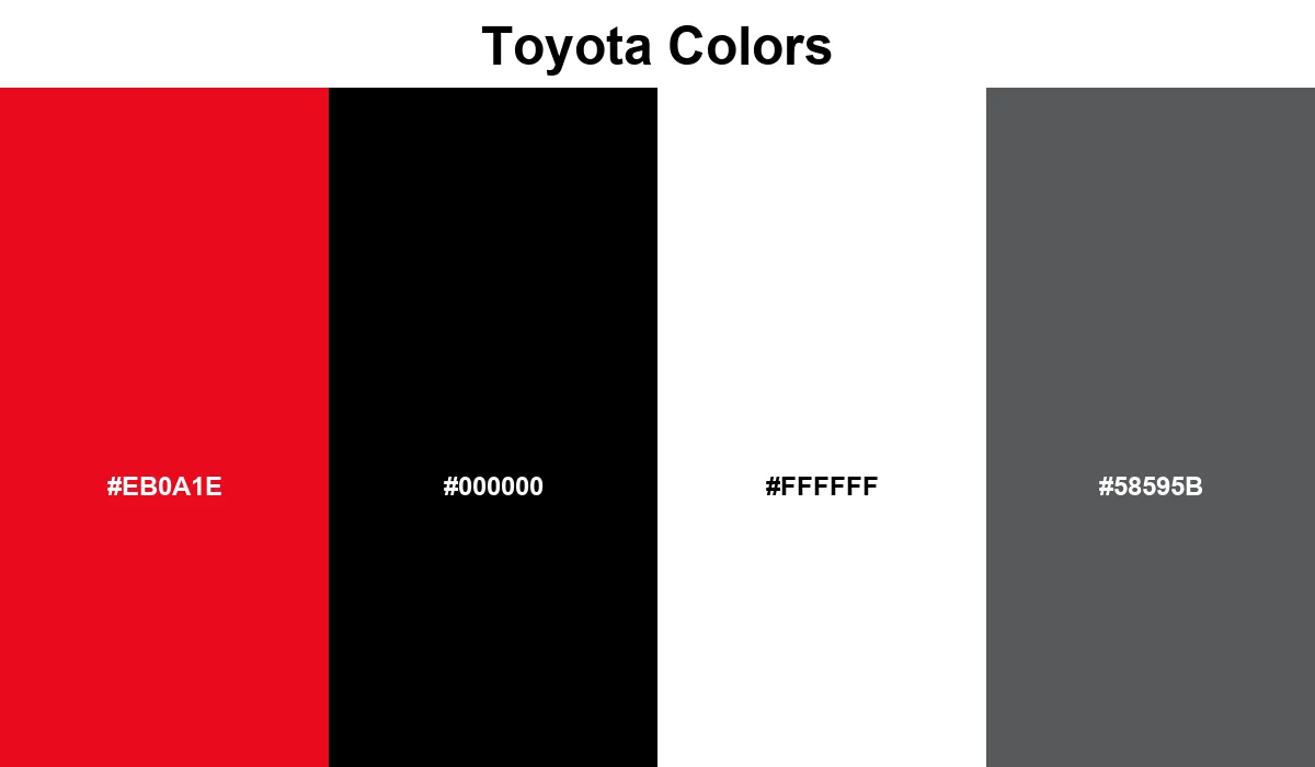 Toyota Colors