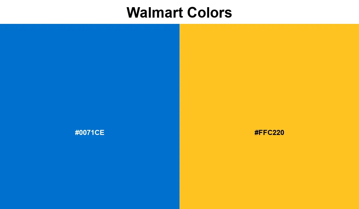 Walmart Colors