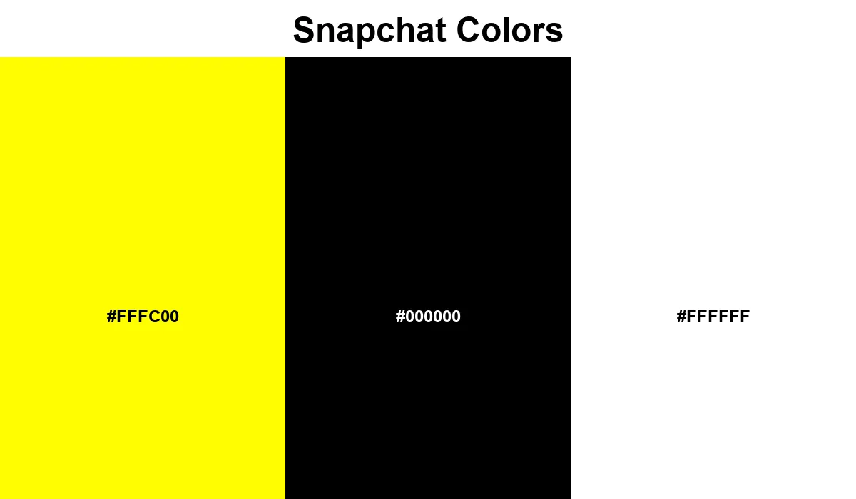 Snapchat Colors