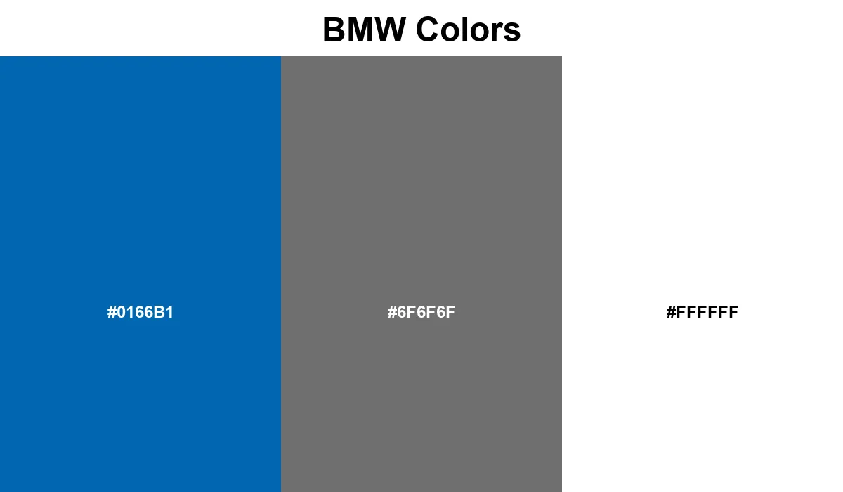 BMW Colors