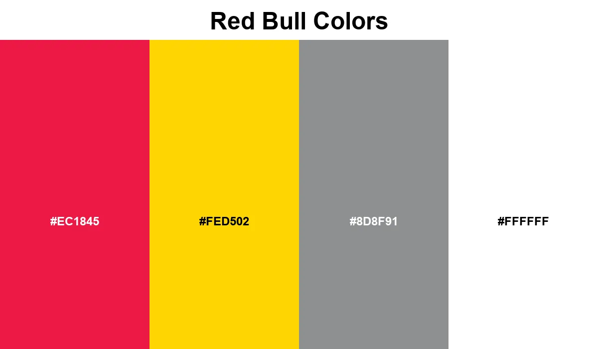 Red Bull Colors