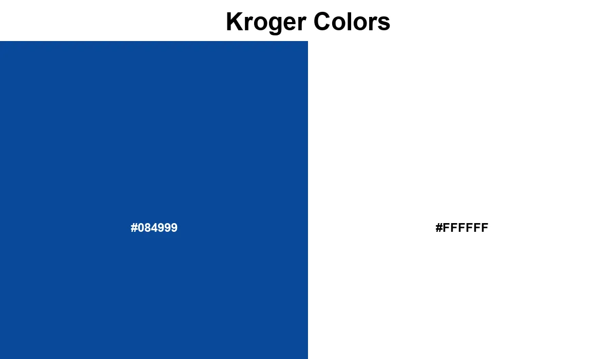 Kroger Colors