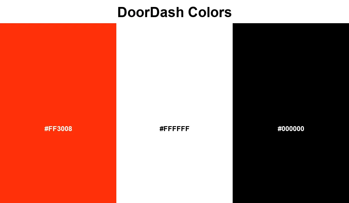 DoorDash Colors