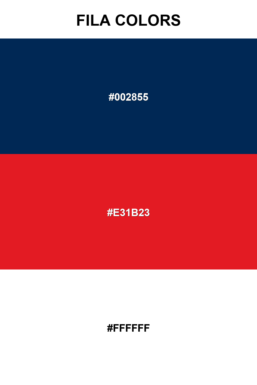 Fila Colors