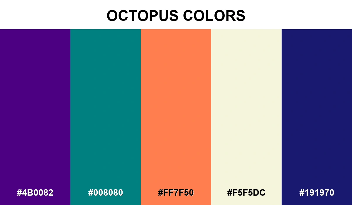 Octopus Colors