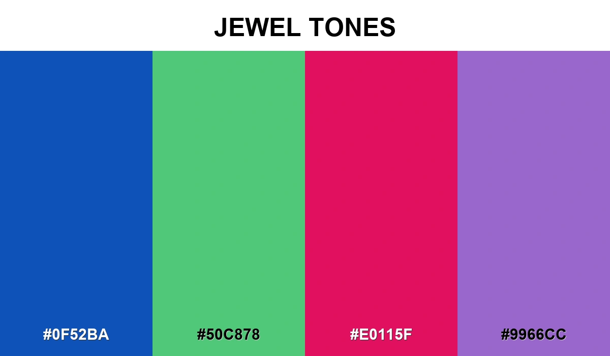 Jewel Tones