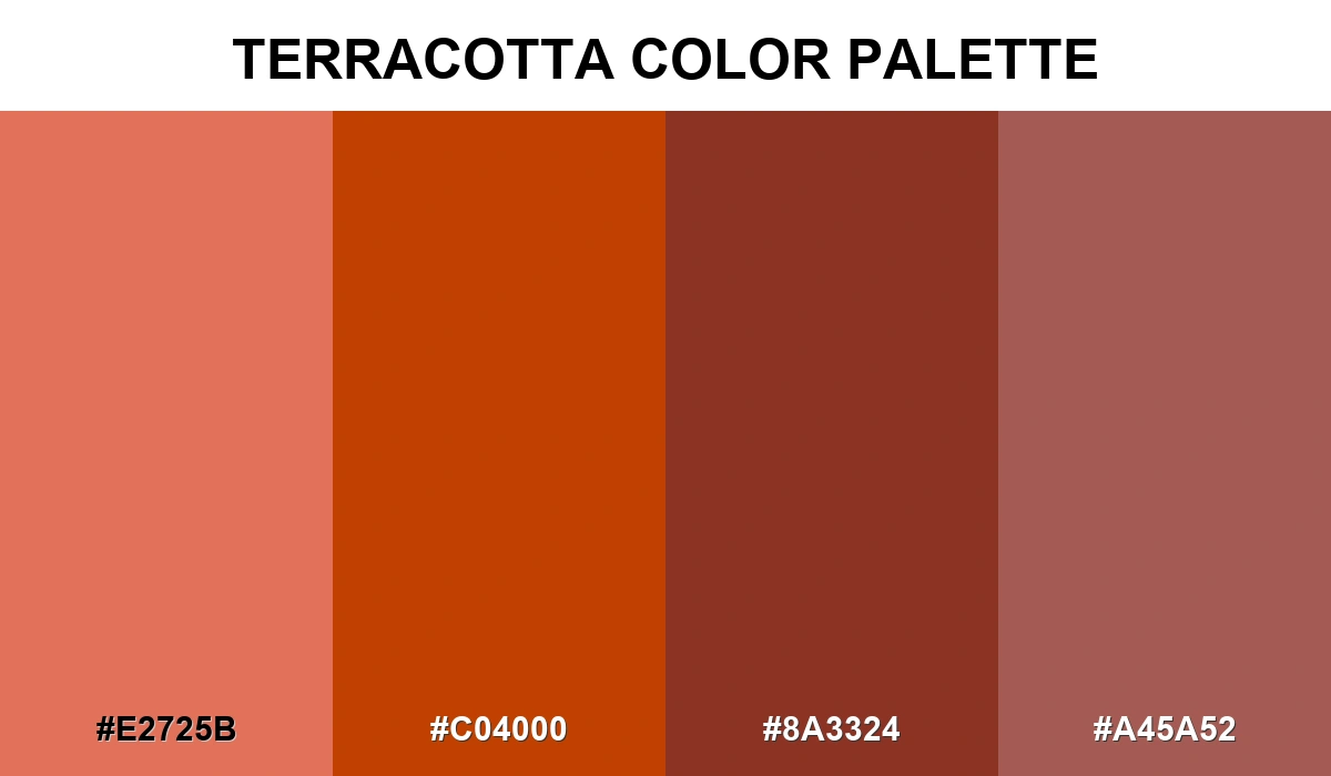 Terracotta Color Palette