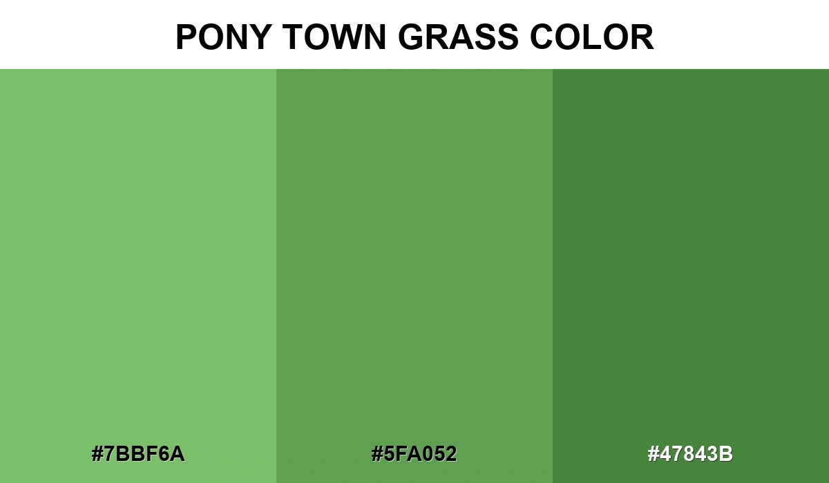 Pony Town Grass Color
