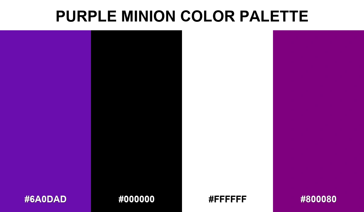 Purple Minion Color Palette