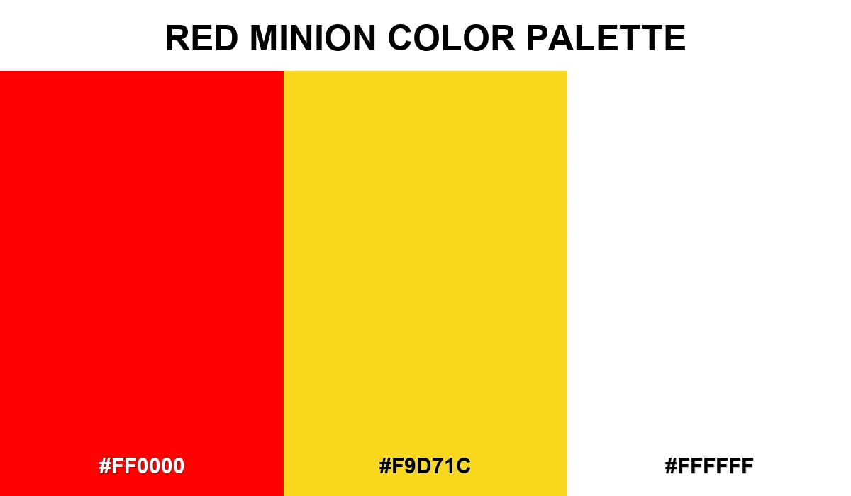 Red Minion Color Palette