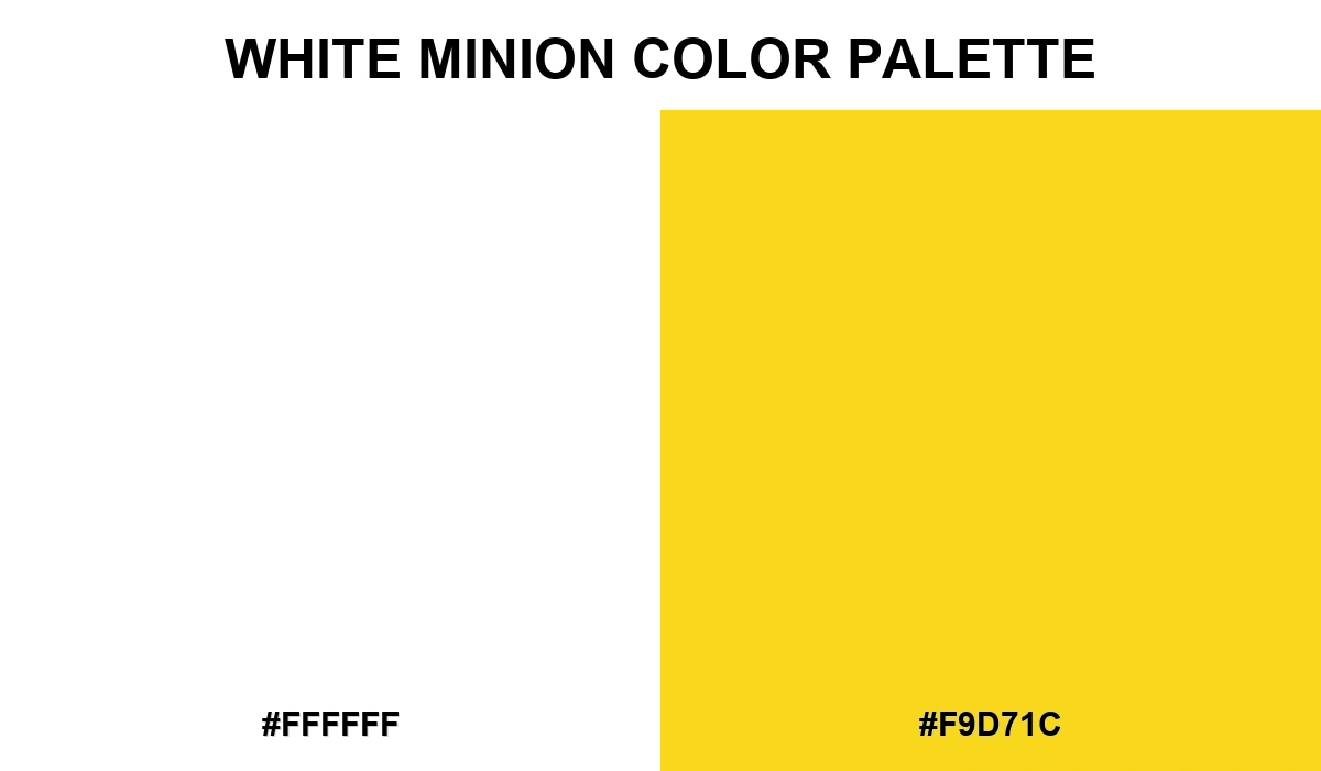 White Minion color palette