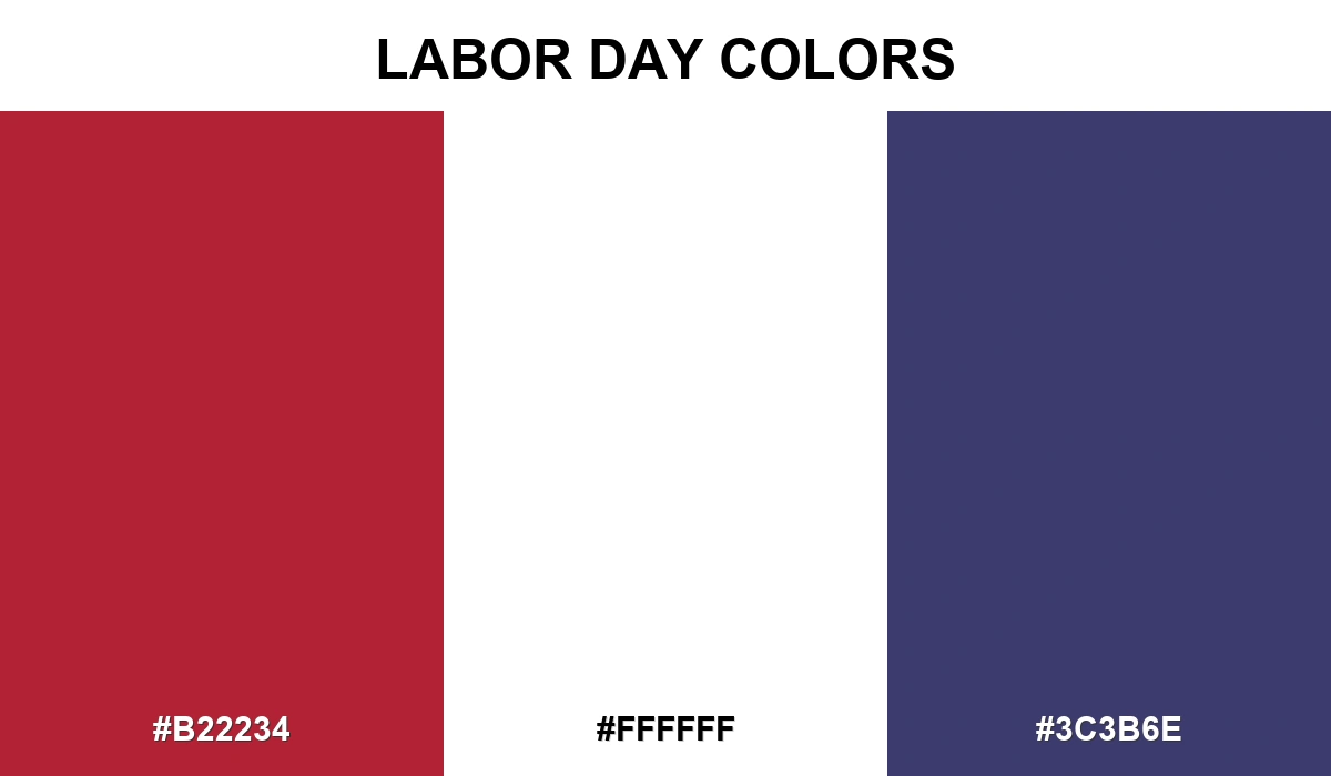 Labor Day Colors
