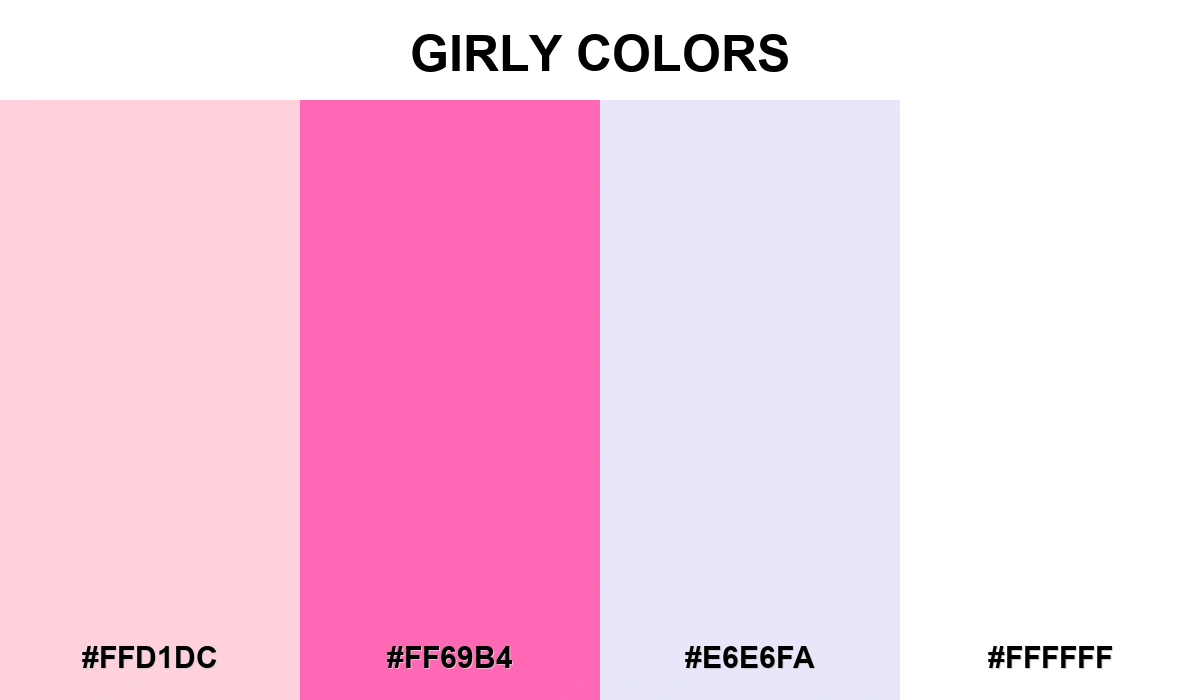 Girly Colors