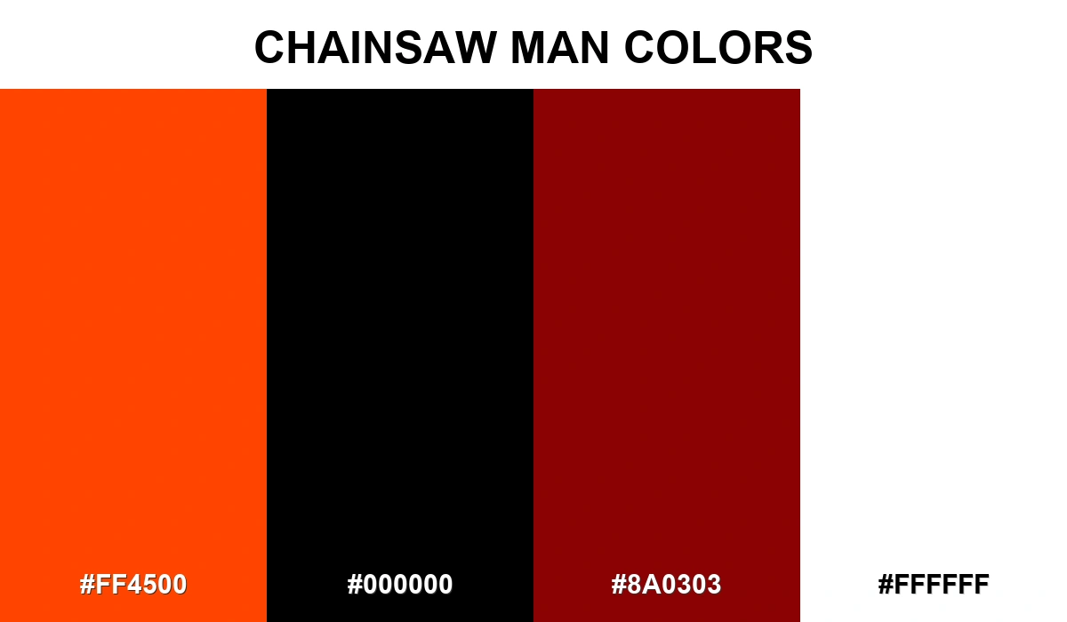Chainsaw Man Colors