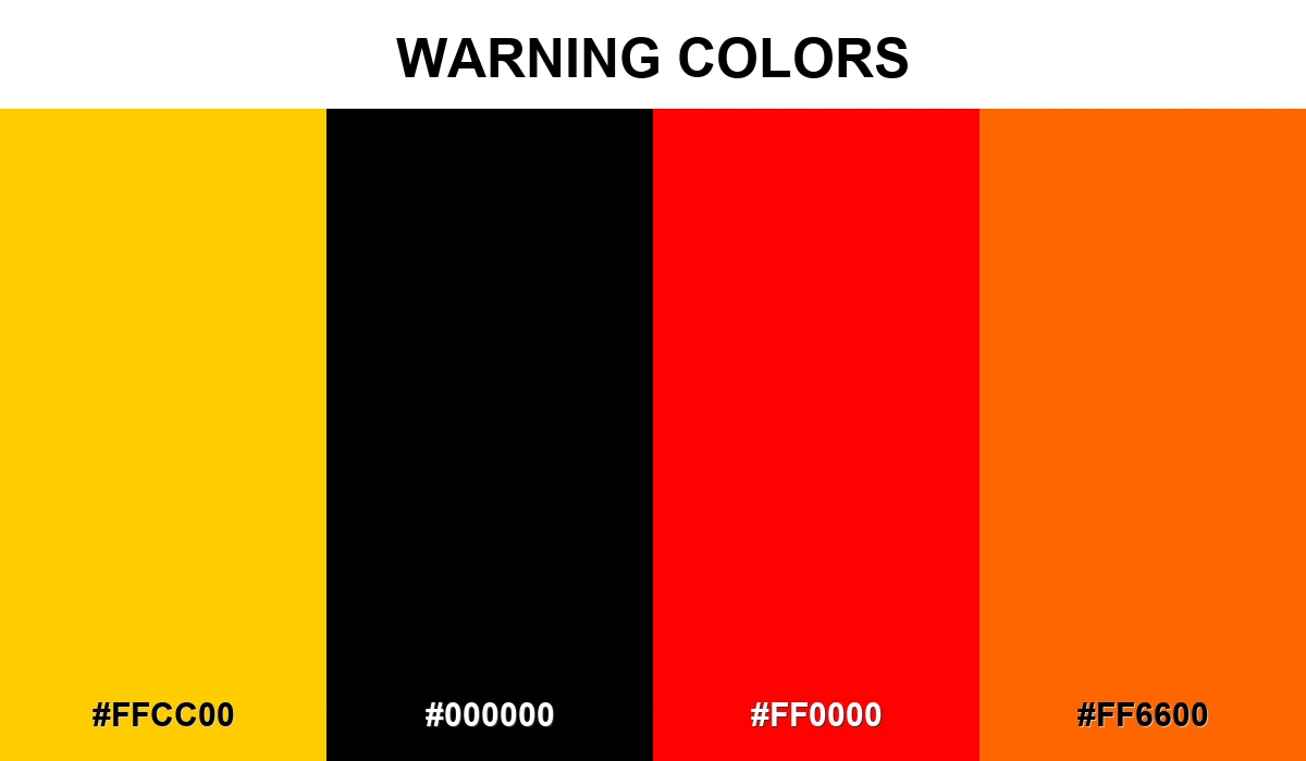 Warning Colors