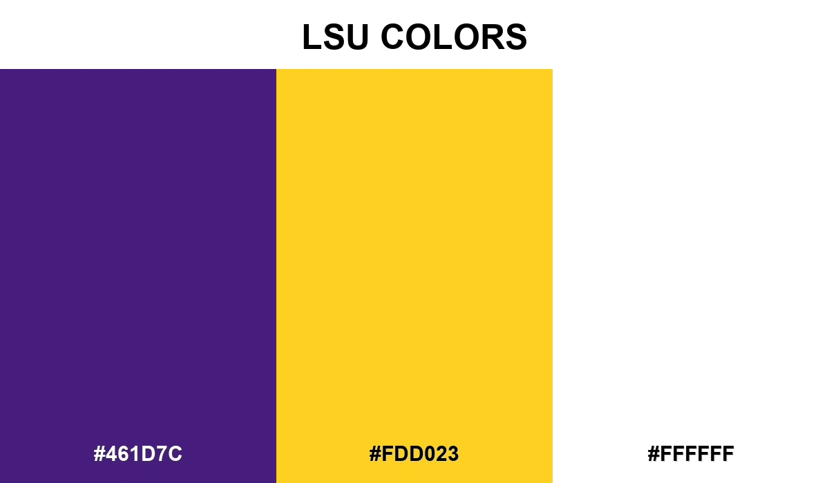 LSU Colors