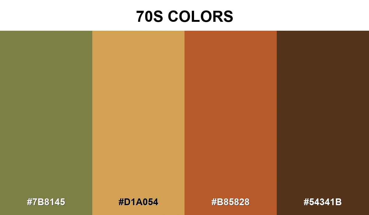 70s Colors