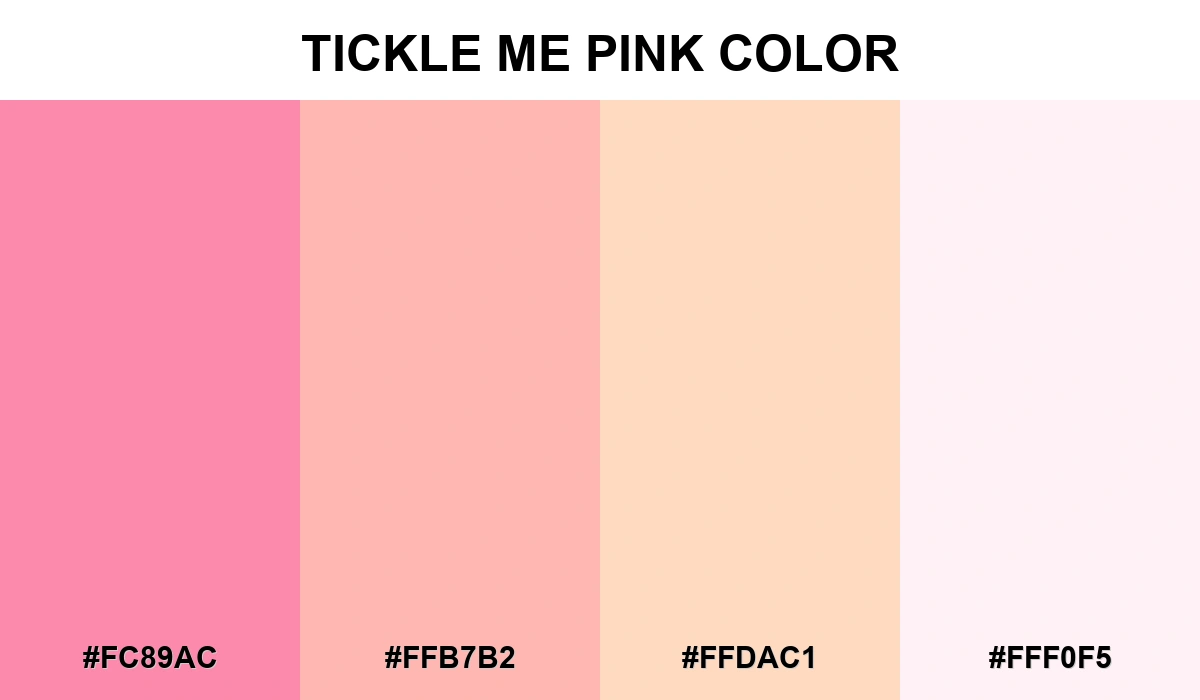 Tickle Me Pink Color