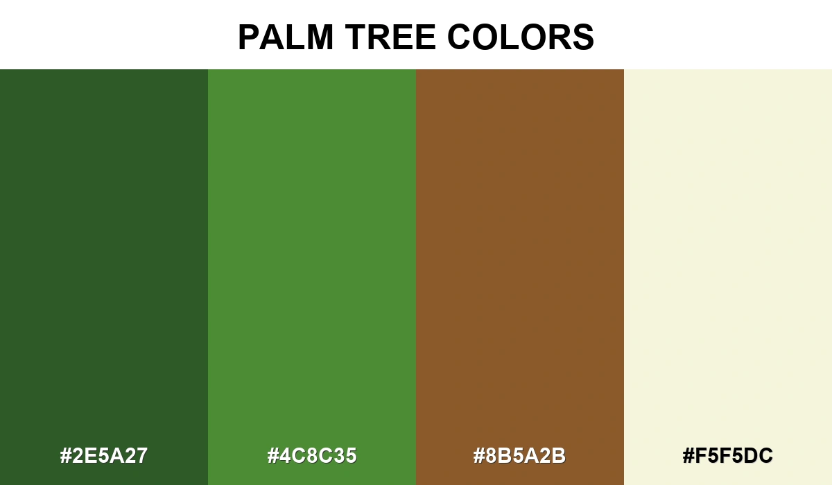 Palm Tree Colors