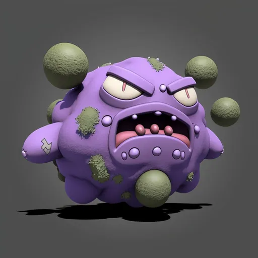 Weezing, 3d