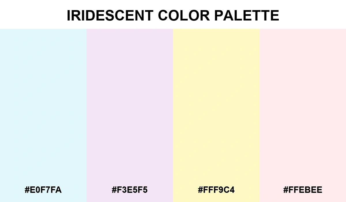 Iridescent Color Palette