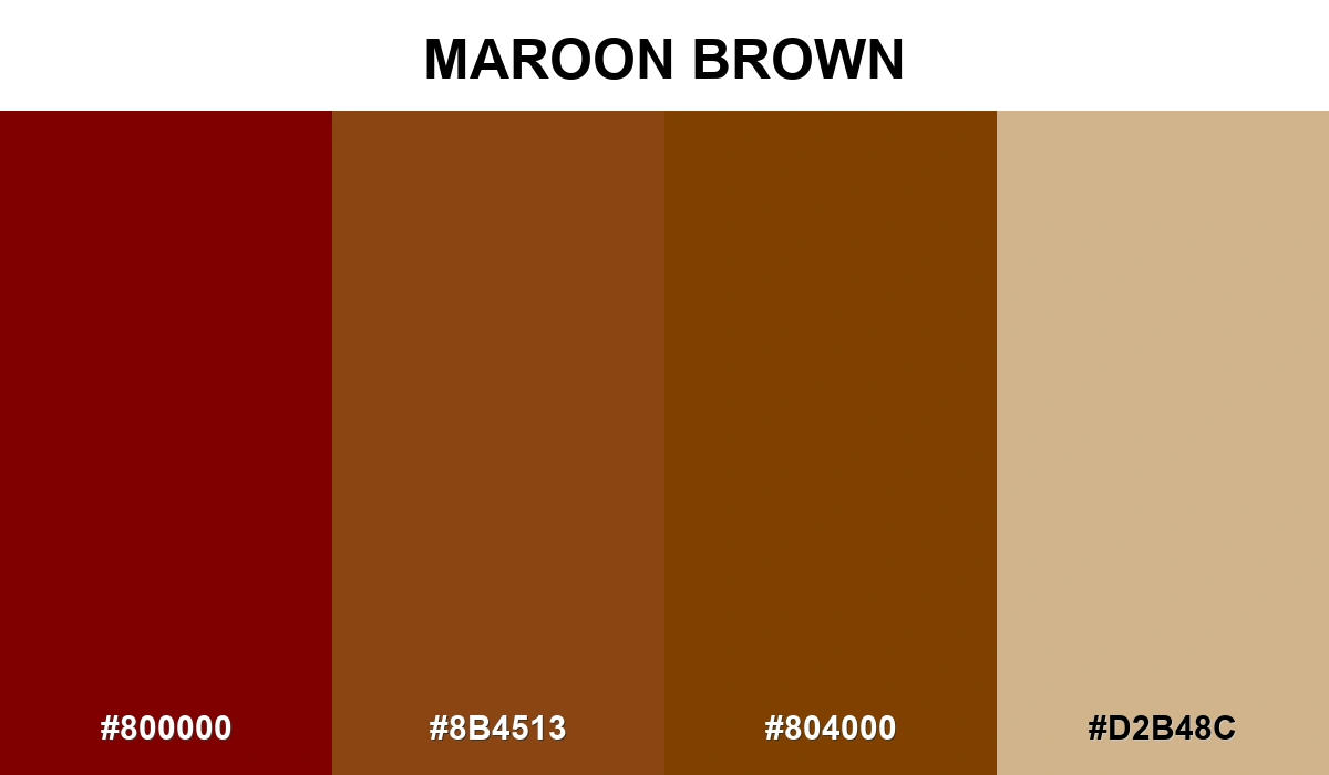Maroon Brown