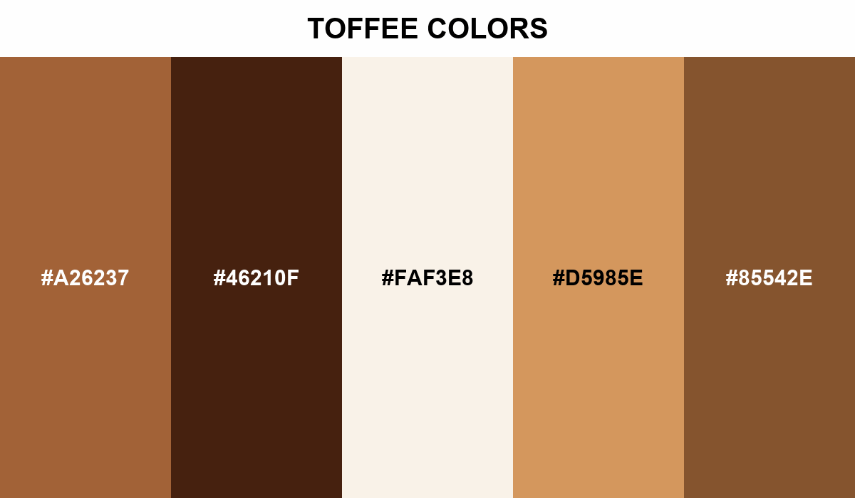 Toffee Colors