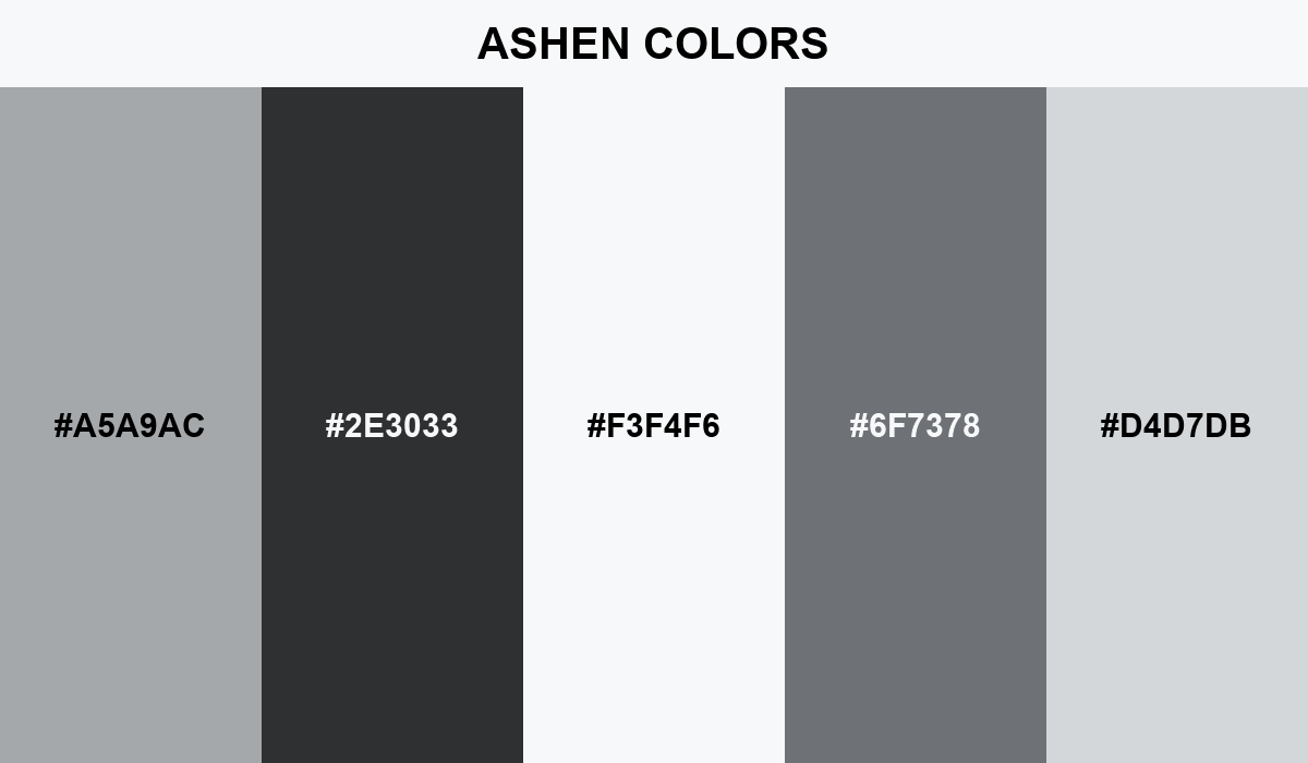 Ashen Colors