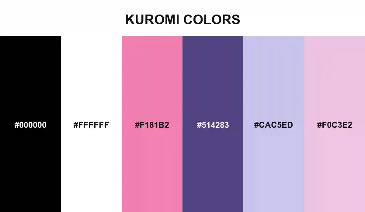 Kuromi Colors