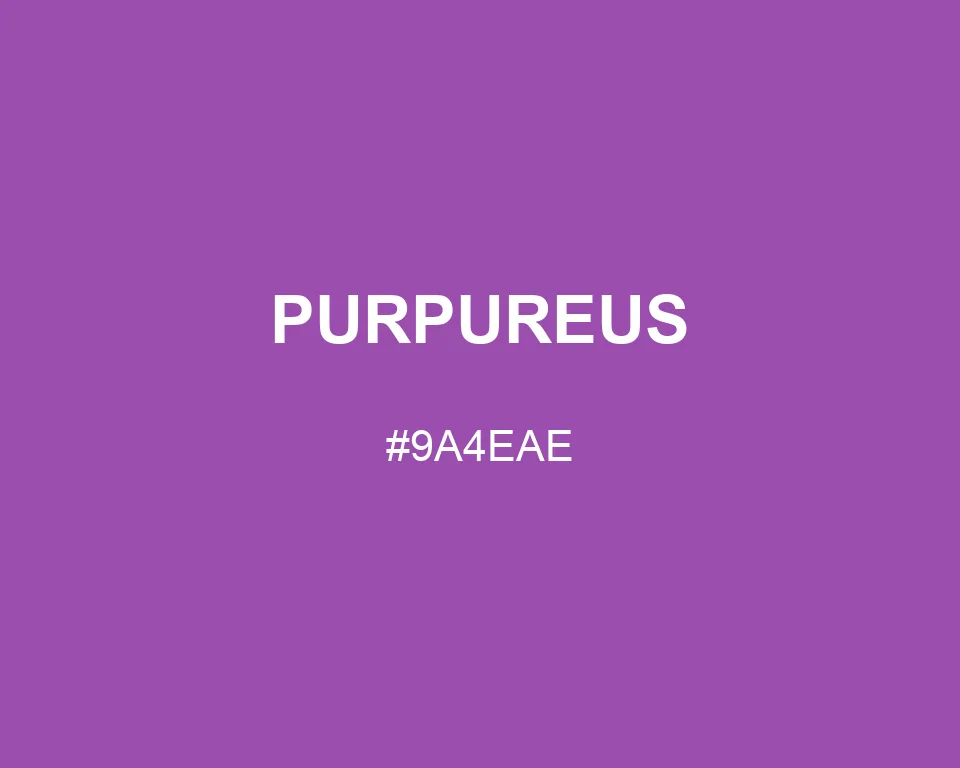 Purpureus color #9A4EAE