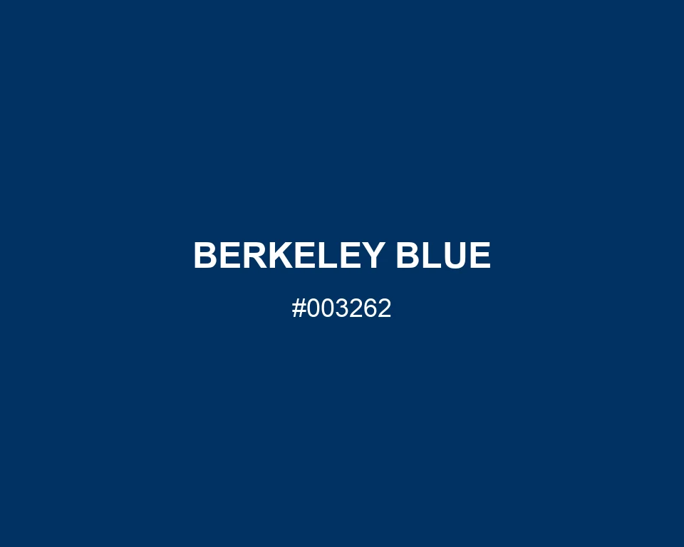 Berkeley Blue #003262