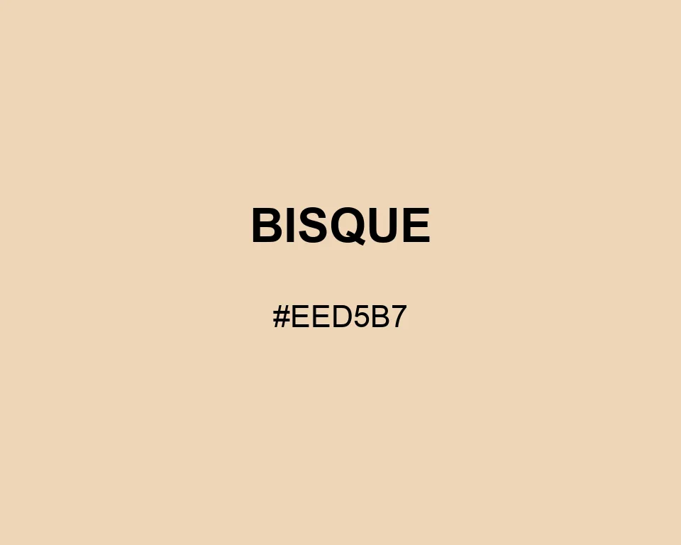 Bisque color #EED5B7