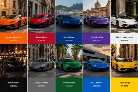 Lamborghini Colors