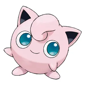 Jigglypuff — official Pokémon artwork