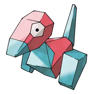 Porygon — official Pokémon artwork