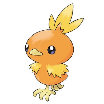 Torchic — official Pokémon artwork