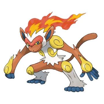 Infernape — official Pokémon artwork