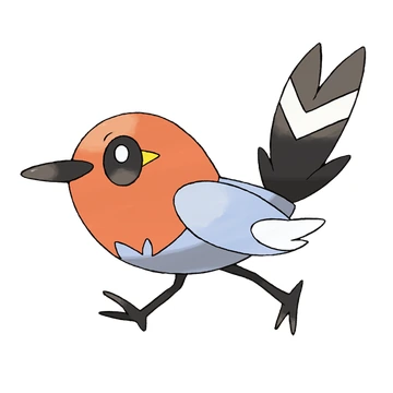 Fletchling — official Pokémon artwork