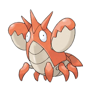 Corphish — official Pokémon artwork