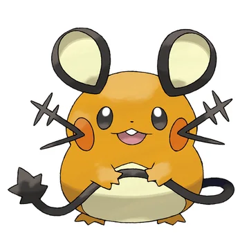 Dedenne — official Pokémon artwork